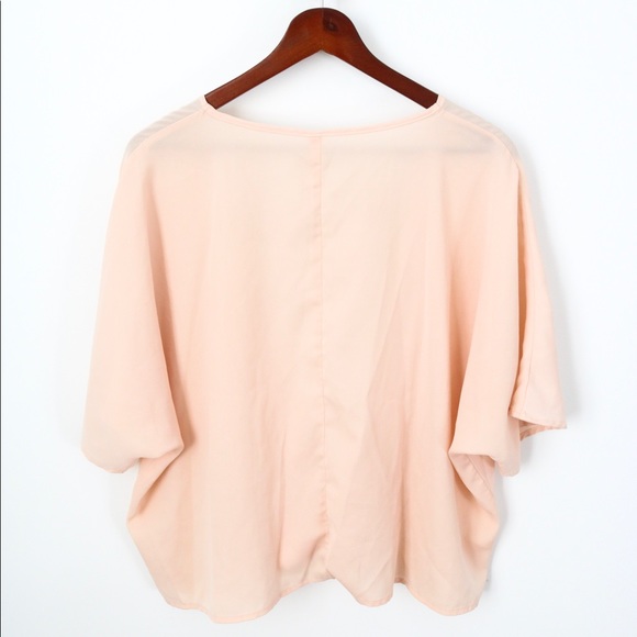 Nasty Gal Alice Moon Blush Wrap Top - Picture 7 of 8